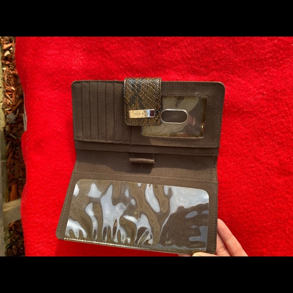 Nine West python design style wallet - Picture 7 of 9